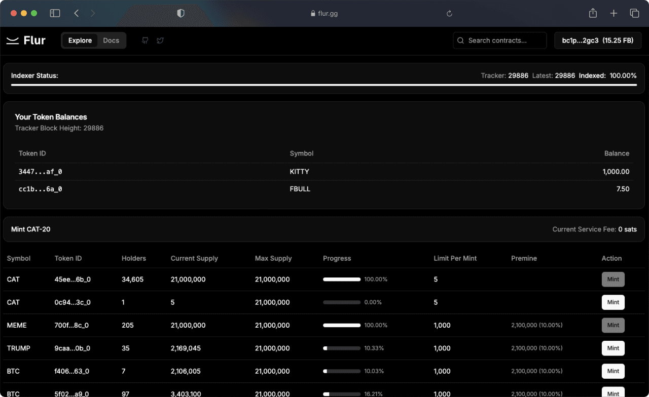 Open Fractal Dashboard